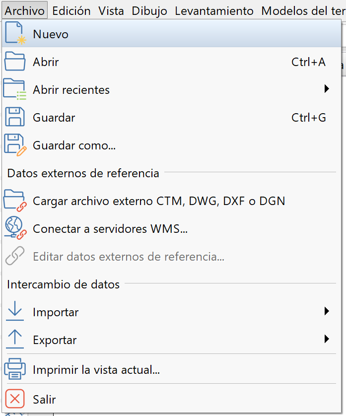 build_2025_01 - Menú archivo