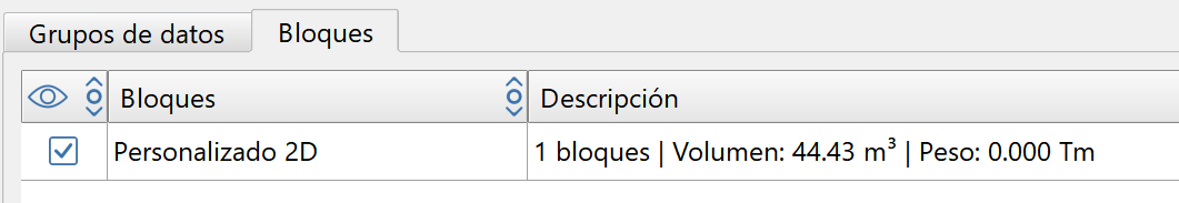 Obras de fábrica - Personalizados 2D - Bloques