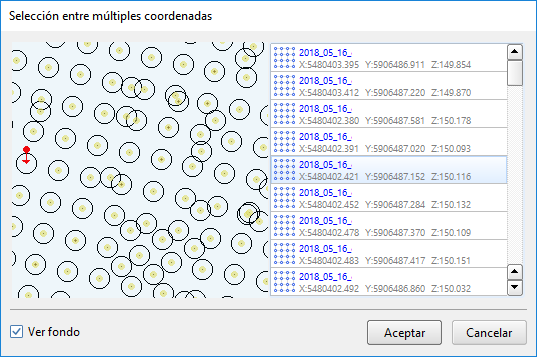 CAD - Capturas 2D - Puntos Big Data, zoom
