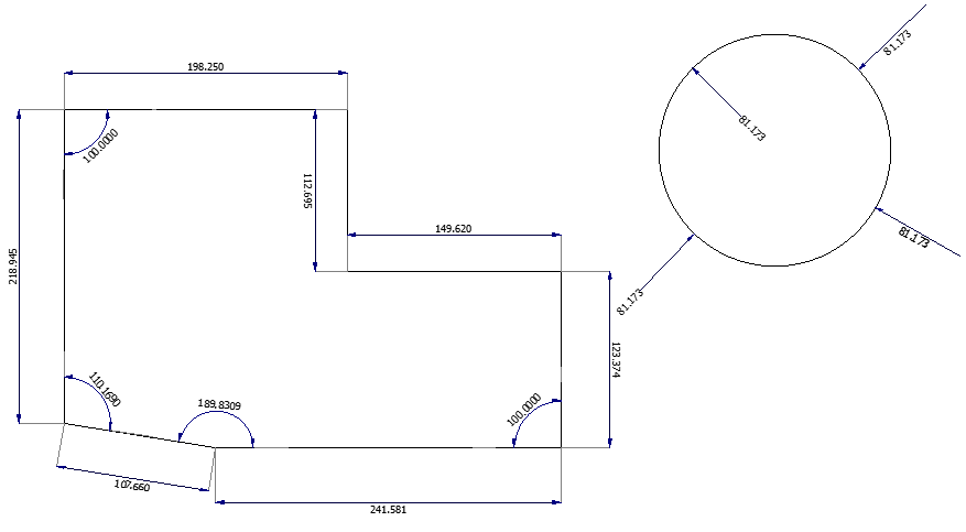 CAD - Acotaciones - orientación de textos, después CAD - Acotaciones - orientación de textos, después