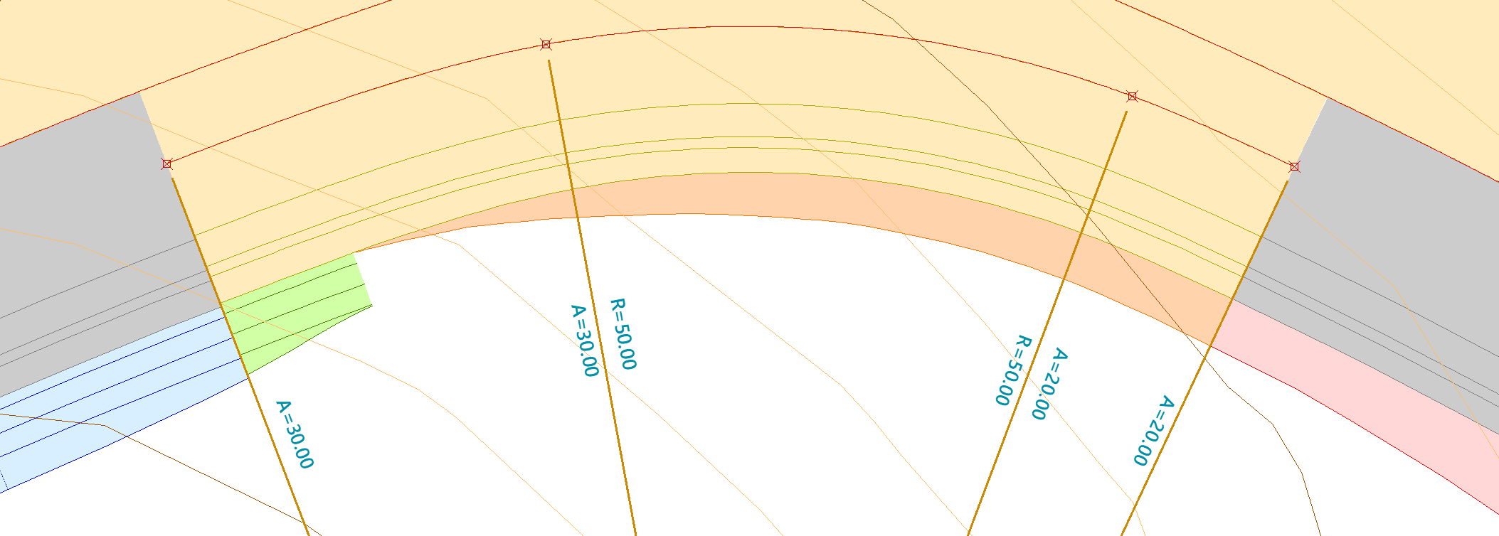 Trazado avanzado > Entronques, cruces, glorietas y ramales > Definición ...
