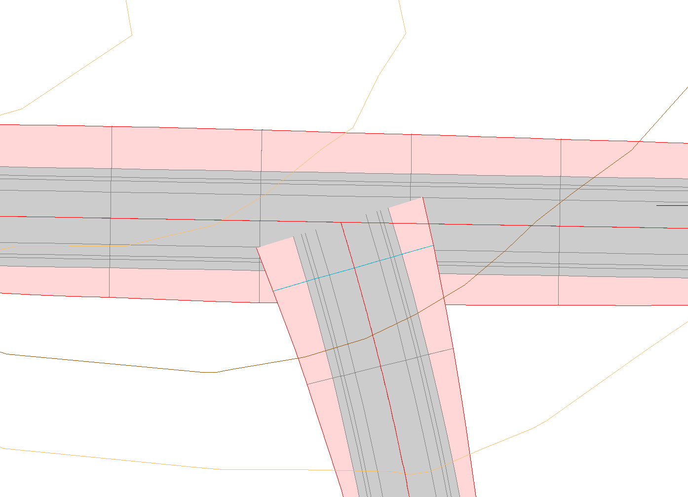 Trazado - Entronques, paso previo QUADs
