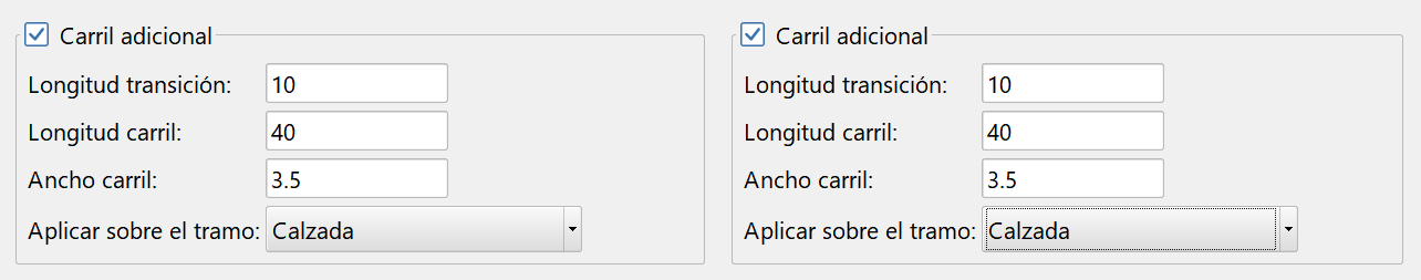 Trazado - Entronques, definición de un entronque, carriles adicionales