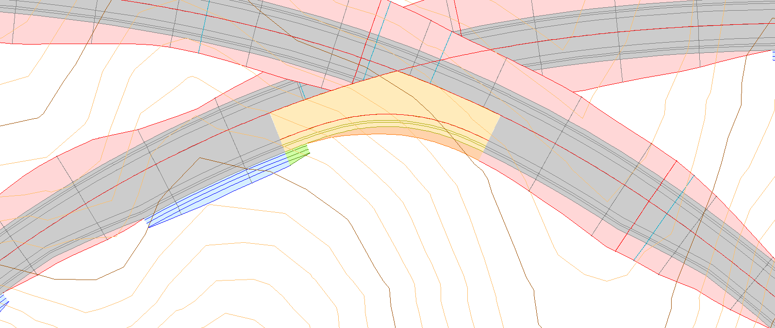 Casos prácticos > Trazado - Entronques > Cruce