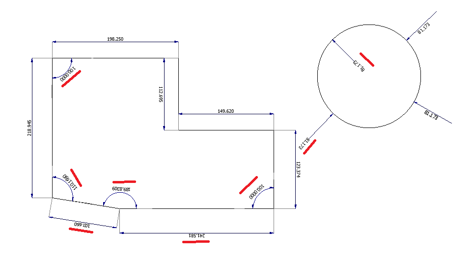 CAD - Acotaciones - orientación de textos, antes CAD - Acotaciones - orientación de textos, antes