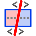 Parcelaciones - Dividir - Por linea por azimut, icono