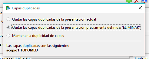 Vista 2D - Presentación de puntos - Capas duplicadas Vista 2D - Presentación de puntos - Capas duplicadas