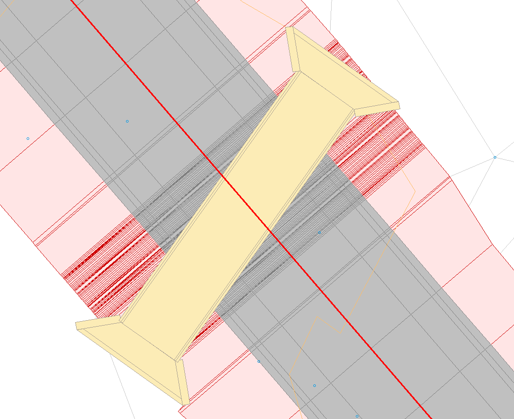 Obras de fábrica - ODT - Vista 2D en ODT automáticas