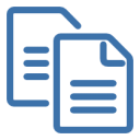 Obras de fábrica - Editor - Visor, icono copiar