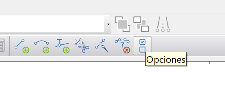 Trazado - Rasante - opciones, tooltip