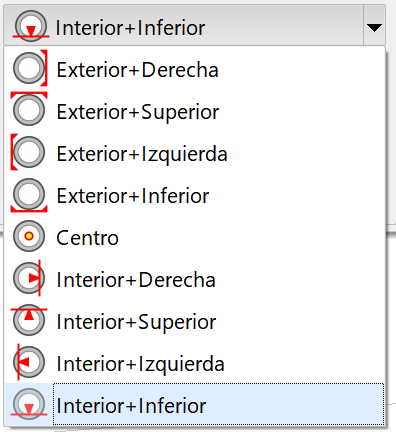 Editor de secciones - Tramos - Tubería - Propiedades - Anclaje
