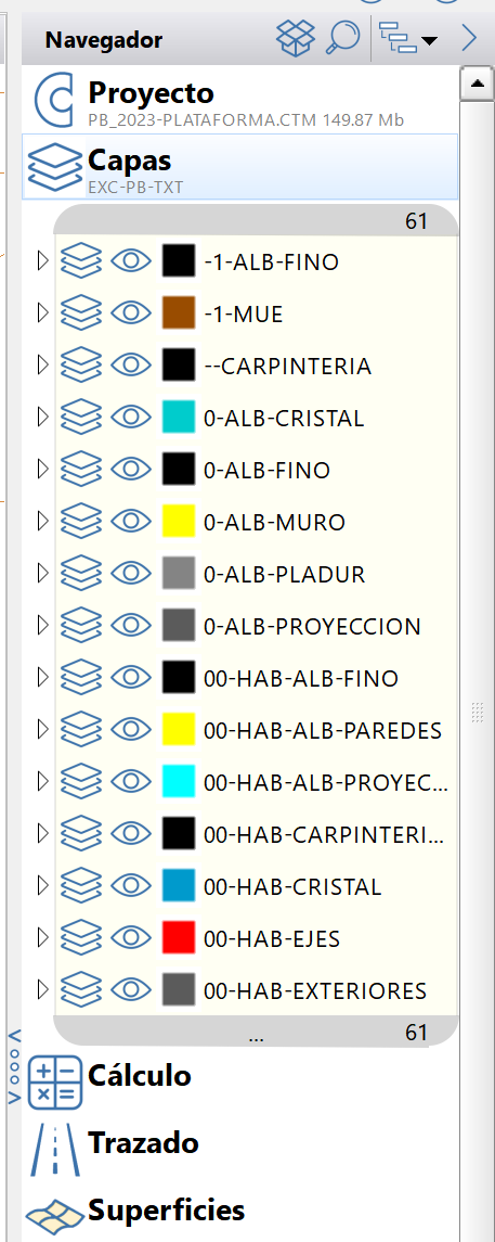 Edición - Preferencias, dialog - presentación, ejemplo