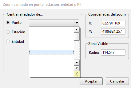 CAD - Zoom - Centrado, dialog