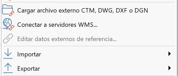Edición - Preferencias, dialog - presentación, separadores sin texto