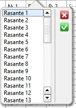 Trazado - Editor secciones - Selección de rasante Trazado - Editor secciones - Selección de rasante