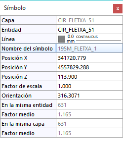 CAD - Símbolos - Propiedades CAD - Símbolos - Propiedades