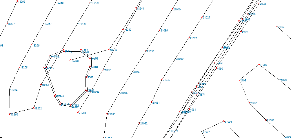 Archivo - Importar - Puntos de MxRoad, resultado