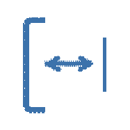 Contenido longitudinal - Parámetros, separación, icono