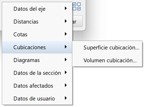 Perfiles - Edición de contenido transversal, menú cubicaciones