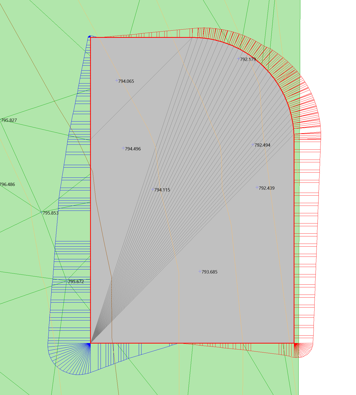 Superficies - Plataformas - Resultado con modelo extendido