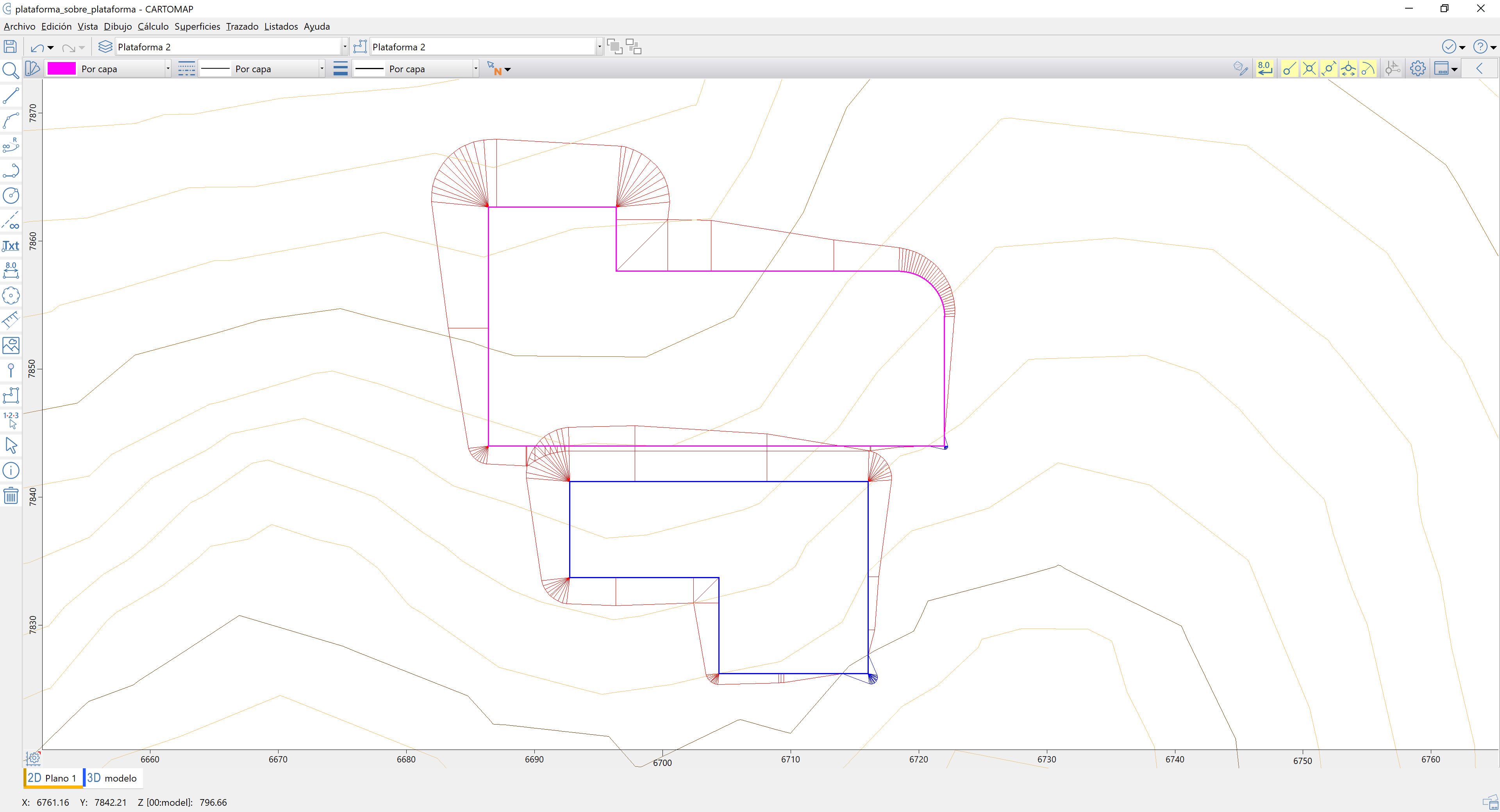Cubicaciones - Plataformas, plataforma sobre plataforma, quads