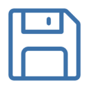 Obras de fábrica - Editor - Grupos de datos, editor, icono guardar