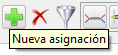 Trazado - Edición unificada de asignaciones - Nueva asignación Trazado - Edición unificada de asignaciones - Nueva asignación