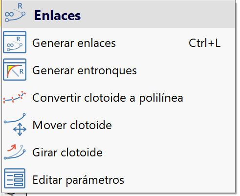 Dibujo - Enlaces, menú