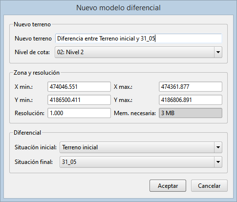 Superficies - Crear modelo diferencial Superficies - Crear modelo diferencial