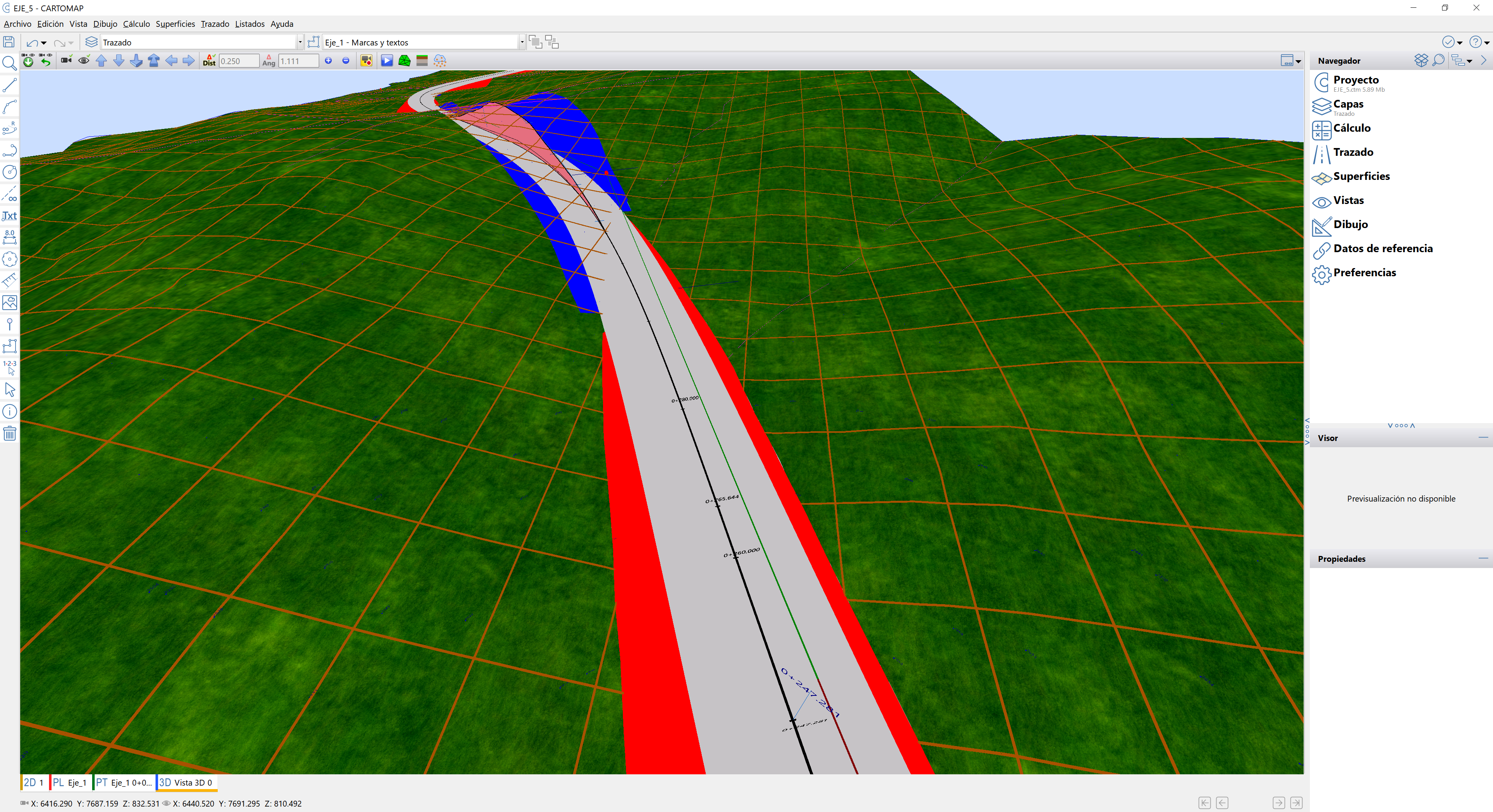Vista - 3D - Modelo ITN texturizado